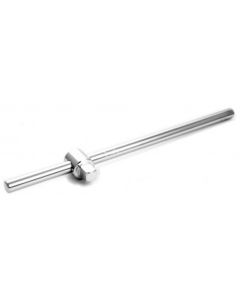 Chrome Sliding T Bar Handle, 3/4" Drive, 18" Long