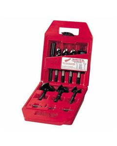 Milwaukee 7-Piece Plumber's Selfeed High-Speed Steel Wood Boring Bit Set