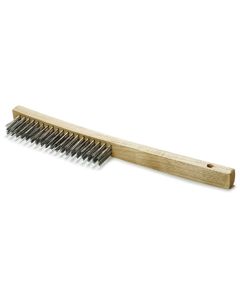 Stainless Steel Wire Brush, Ideal For Removing Debris And Cleaning Welds