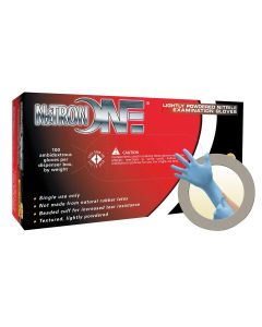 MFXNO123L image(0) - NITRON ONE LIGH POWDER NITRILE GLOVES LARGE