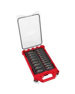 MLW49-66-6801 image(0) - SHOCKWAVE Impact Duty™ Socket 3/8” Dr 19PC MM PACKOUT Set
