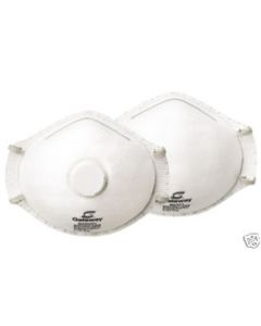 Particulate Respirator with Vent, N95, TruAir, Molded Shell, with Dual Adjustable Headstraps