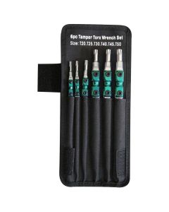 6 Piece 180 Degree Swivel Tamper Torx Wrench Set