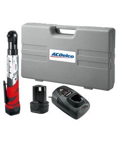 ACDelco Lith-Ion 12V 3/8 in. Drive Ratchet Wrench Kit