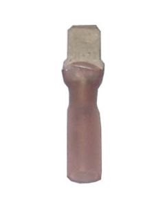 1/4" Heat Shrink Red Male Quick Disconnect (22-18) (100/Bag)