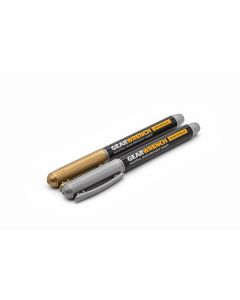 2 Pc. Gold and Silver Metallic Marker Set