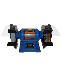 KTI 6" Heavy Duty 1/3 HP Bench Grinder, 115V