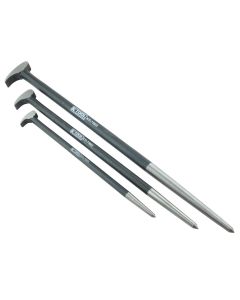KTI71604 image(0) - Roll Head Ladyfoot Pry Bar Set, 3 Pc