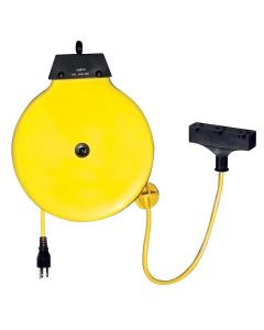 KTI73340 image(0) - 30 ft. Retractable Extension Cord Reel, 10 Amp