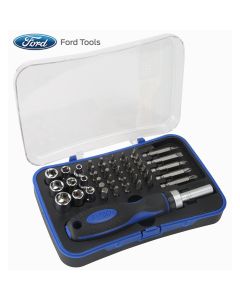 Ford Tools 45-Piece Ratchet Screwdriver Set