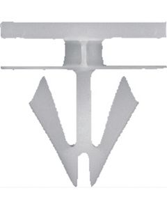 ABD6909 image(0) - Rckr Pnl Moulding Clip Wht GM