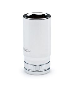 KDT80400S image(0) - 3/8" DRIVE 6 PT. MID LENGTH METRIC SOCKET 18MM