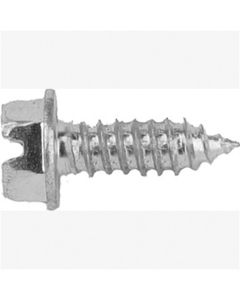 ABD6336B image(0) - Lic Plt Scrw Blk Znc 1/2" Wash