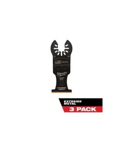 MLW49-25-1503 image(0) - Milwaukee OPEN-LOK 1-3/8" TITANIUM ENHANCED CARBIDE TEETH METAL BLADE 3PK