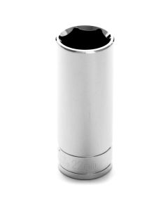 WLMW32422 image(0) - 1/2" Dr 6pt Deep Socket 22mm
