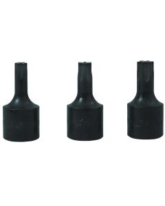 SOCKET SET TORX 3 PC 3/8 & 1/2IN. DRIVE