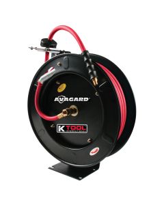 KTI71000 image(0) - Hose Reel 3/8"x50' w/Avagard Rubber Air Hose