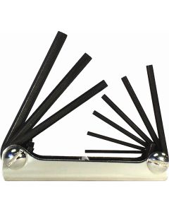 EKL20911 image(0) - 9-Piece SAE Fold-Up Hex Key Set