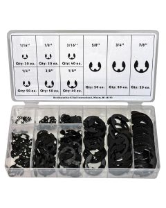 KTI00072 image(0) - 300-pc E-Clip Assortment Kit