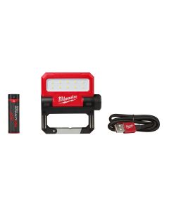 MLW2114-21 image(0) - USB RECHARGEABLE ROVER PIVOTING FLOOD LIGHT (1) REDLITH BATT KIT
