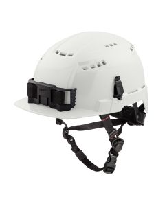 MLW48-73-1320 image(0) - White Front Brim Vented Safety Helmet - Type 2, Class C