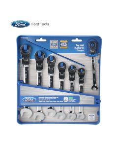 FMCFHT0105MM image(0) - Flexible Geared Wrench 7 PC Set, Me