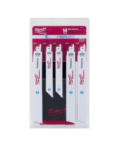 MLW49-22-1131 image(0) - 14-PC SAWZALL ICE HARDENED METAL CUTTING BLADE SET