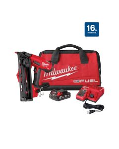 MLW2841-21CT image(0) - M18 FUEL™ 16 Gauge Angled Finish Nailer Kit
