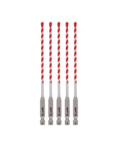 MLW48-20-9155 image(0) - 5/32" SHOCKWAVE™ Carbide Hammer Drill Bit 5PK