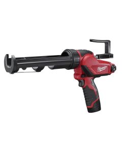 MLW2441-21 image(0) - M12 10 OZ. CORDLESS CAULK / ADHESIVE GUN BATT CHARGER KIT
