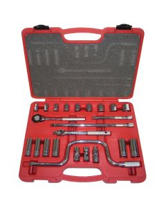 KTI22023 image(0) - 23-PIECE 3/8" DR CHR SOC SET
