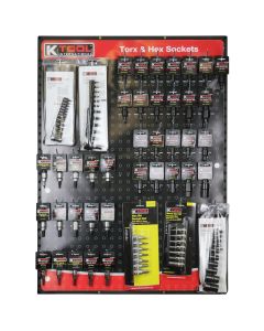 KTI0811 image(0) - Torx & Hex Socket Bit Display