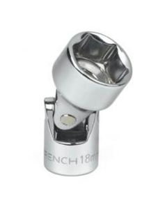 SOC 6MM 1/4D UNIV 6PT