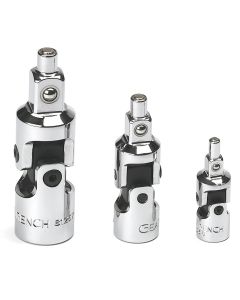 KDT81236 image(0) - 3 pc Magnetic Universal Joint Set