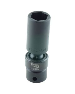 KTI37417 image(0) - SOC IMP FLEX 17MM 3/8" DR DEEP