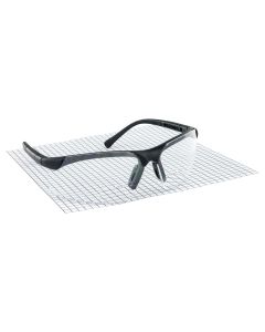 SAS541-1000 image(0) - Sidewinder 1.0x Readers Safe Glasses w/ Black Frame and Clear Lens in Polybag