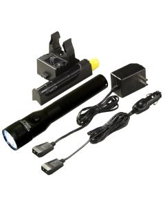 STL75732 image(0) - STINGER LED BLACK  W/ AC/DC - 1 PIGGYBACK HOLDER