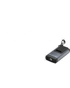 LED502574 image(0) - Ledlenser K4R Gray Powerful and rechargeable keychain light, always ready when needed.
