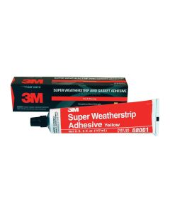 MMM8001 image(0) - WEATHER ADHESIVE 5OZ TUBE YELLOW