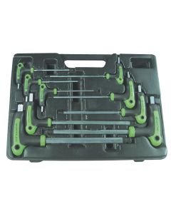 AST1025 image(0) - T-HANDLE BALL END SAE WRENCH SET 9 PC.