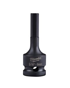 MLW49-66-5141 image(0) - SHOCKWAVE™ Lineman's 1/2" Drive 5/16" - 8mm Hex Bit Socket