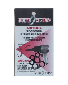 JSC380-12 image(0) - 12PACK 3/8 ANVIL RETAINER CLIP REFILL KIT