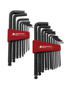 WLMW80280 image(0) - 22 Pc SAE/MM Ball End Hex