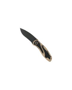 KER1670DSBLK image(0) - DESERT SAND BLUR SPRING ASSISTED KNIFE, B