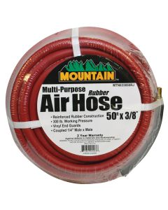 Multi-Purpose Rubber Air Hose 50 ft. x 3/8 in.