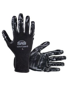 SAS640-1909 image(0) - 1-pr of Paws Nitrile Coated Palm Gloves, L