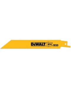 DWTDW4808 image(0) - 6" RECIP BLADES 14 TPI 5PK