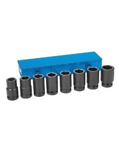 GRE9109D image(0) - 1" Drive 8 Piece Deep Metric Set
