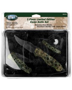 WLMW9335 image(0) - 3pc LE Camo Knife Set