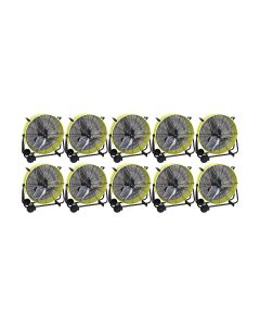 KTI77740-PL10 image(0) - 24" Direct Drive Tilting Industrial Drum Fan, Safety Yellow (Pallet of 10)